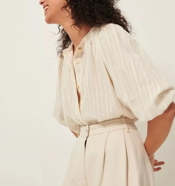 Sessun A View Blouse Sandcream Fashion