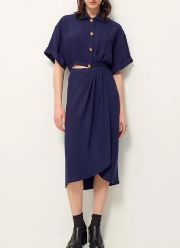 Sessun Adyo Skirt Queen+Blue New