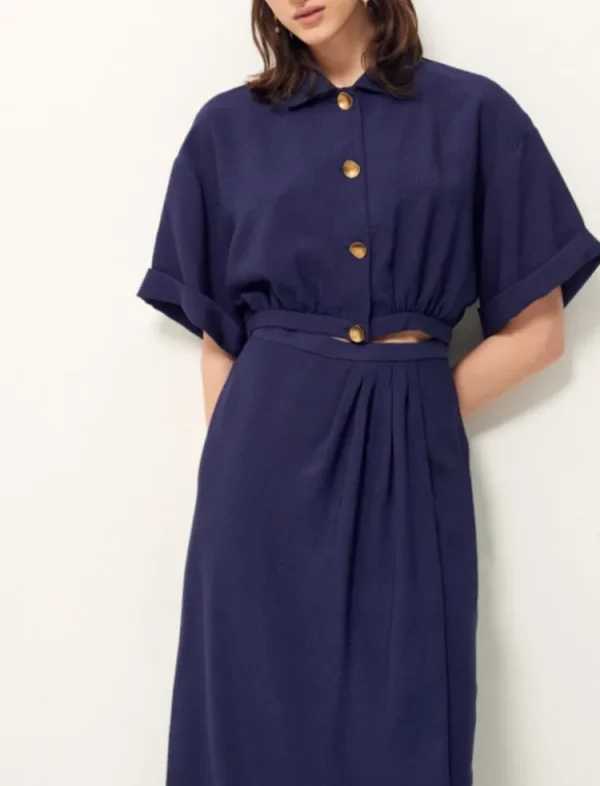 Sessun Adyo Skirt Queen+Blue New