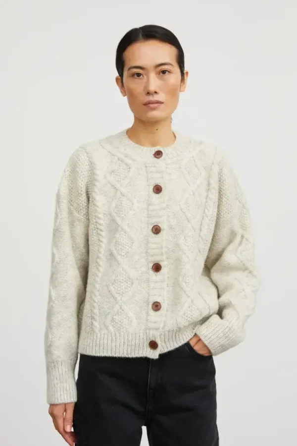 Skall Studio Agnete Cardigan Sand Sale
