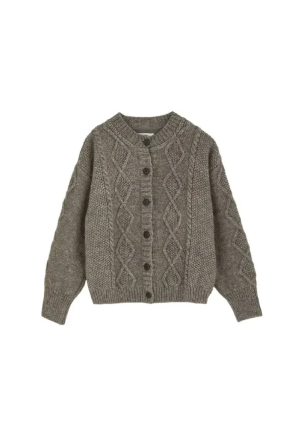 Skall Studio Agnete Cardigan Light+Brown Discount