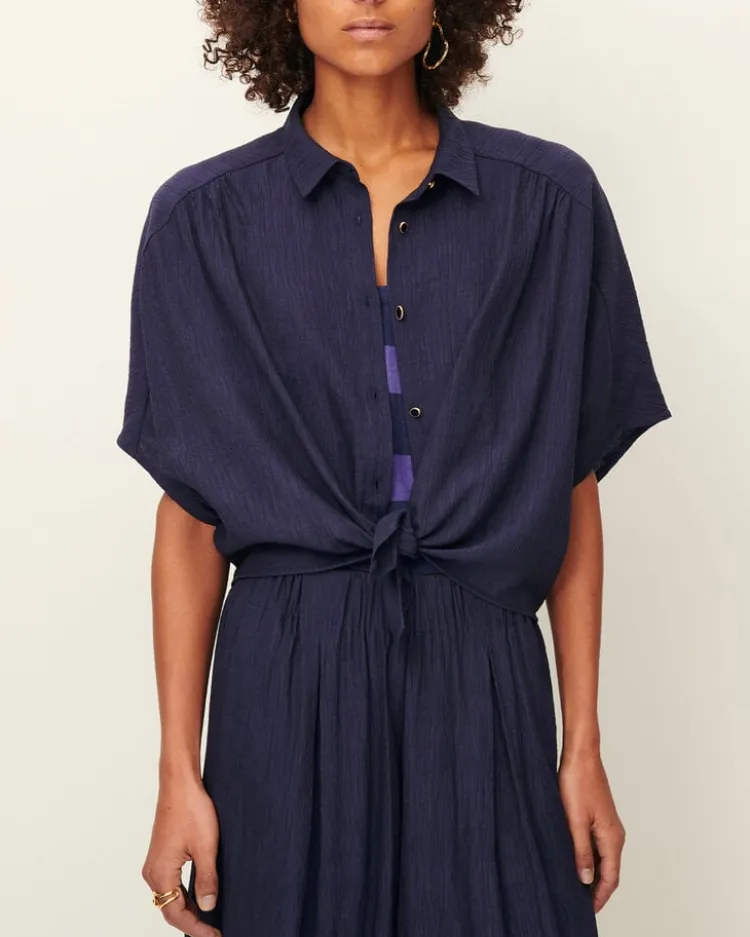 alfassa_blouse_2.webp Sessun Alfassa Blouse Blue+de+Chine Discount