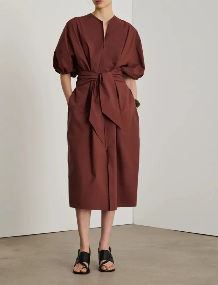 alger_dress_0.webp Soeur Alger Dress Acajou Outlet