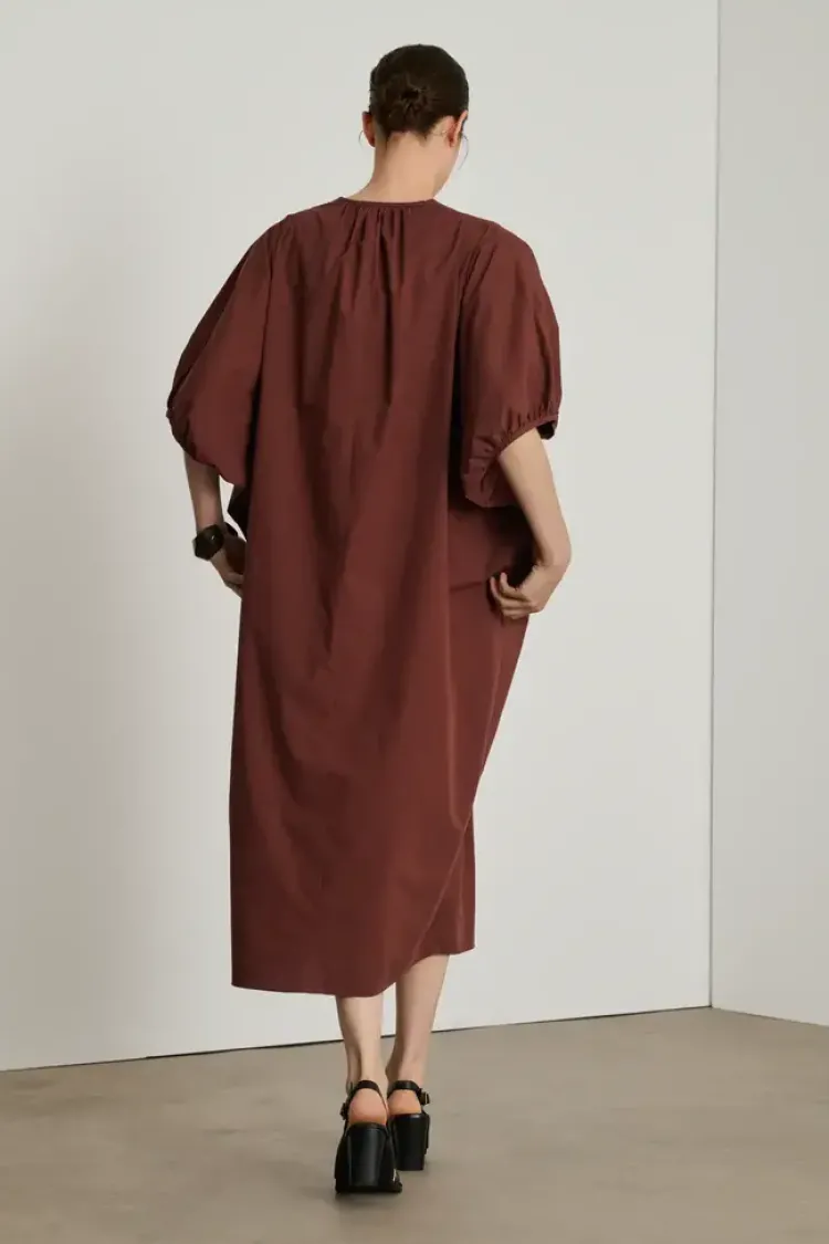 alger_dress_2.webp Soeur Alger Dress Acajou Outlet