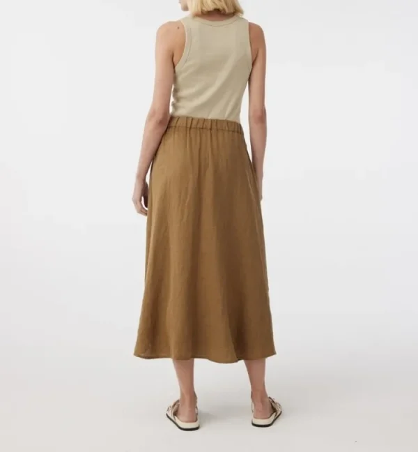 Knit-ted Amanda Skirt Camel Fashion