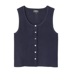 A.P.C. Amber Top Dark+Navy Hot