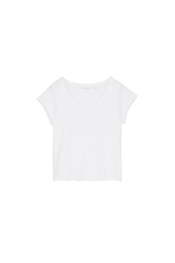 Skall Studio Andy Wide Neck Tee Optic+White Outlet