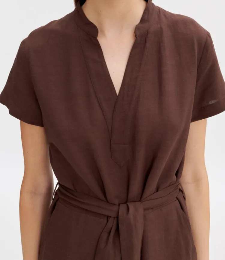 annelie_dress_3.webp A.P.C. Annelie Dress Marron Discount