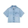 Skall Studio Augusta Shirt Worn+Light+Blue Fashion
