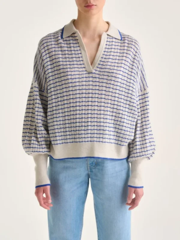 Bellerose Aummi Sweater Stripe+A Online