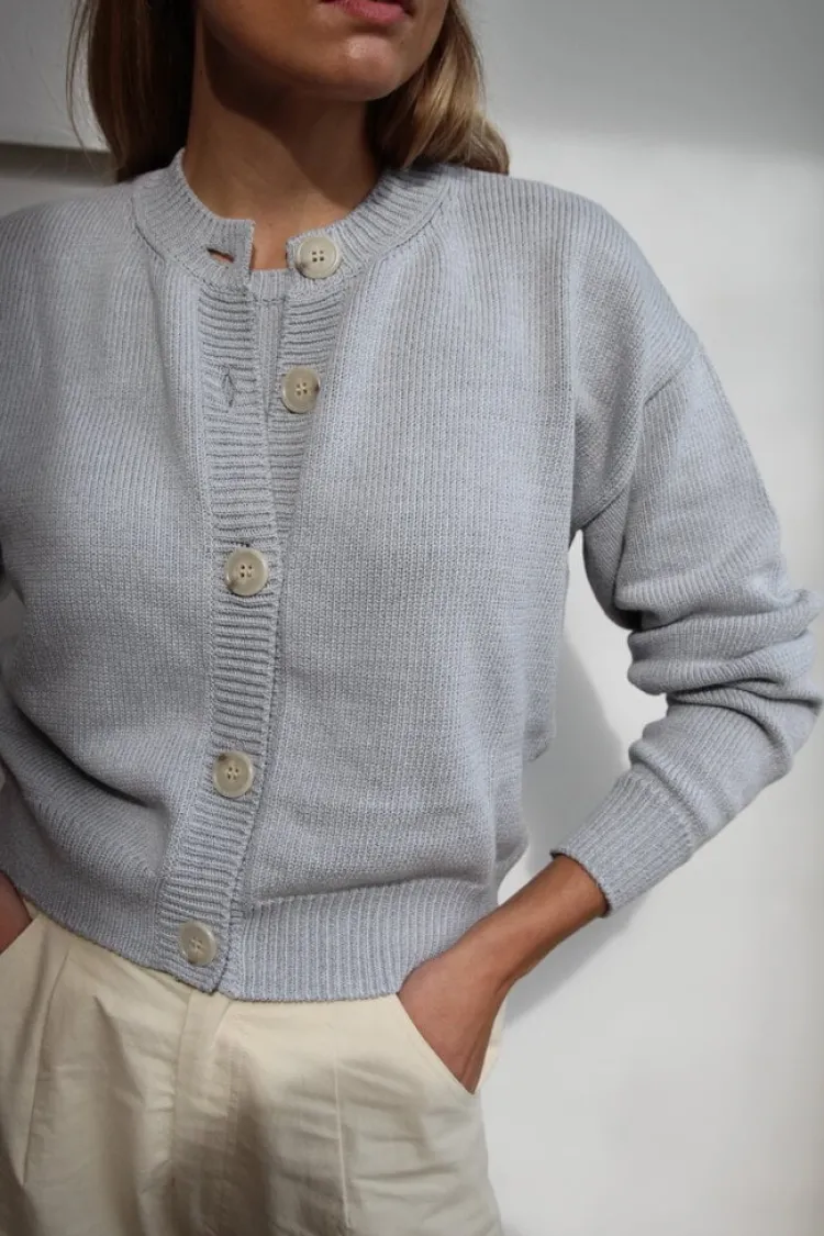 barthou_cardigan_0-4.webp Gris Barthou Cardigan Grey+Melange Clearance