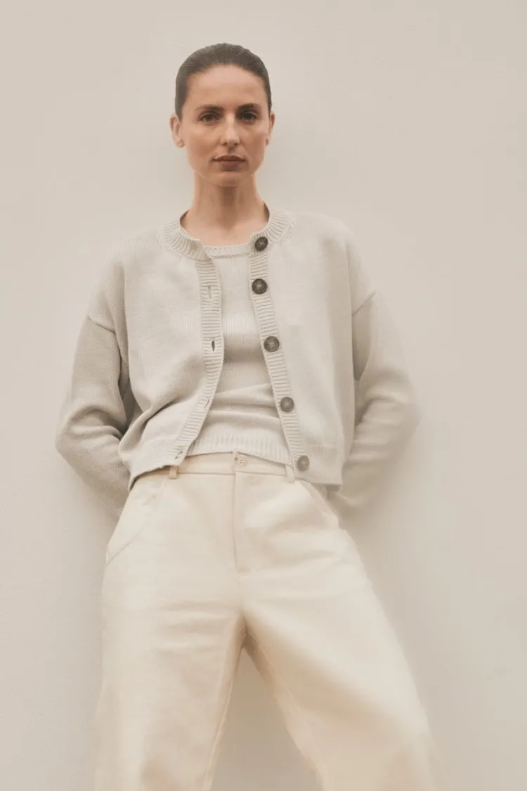 barthou_cardigan_0-5.webp Gris Barthou Cardigan Beige+Melange Outlet