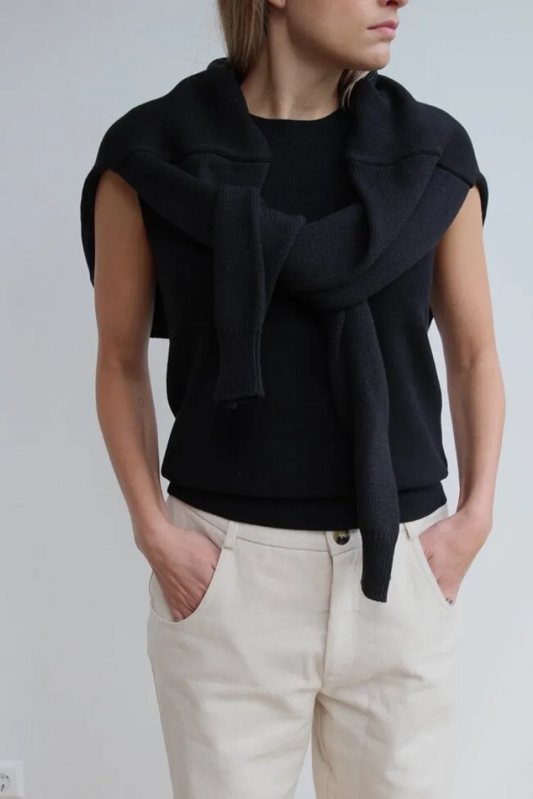 barthou_cardigan_4-1.webp Gris Barthou Cardigan Nero Sale