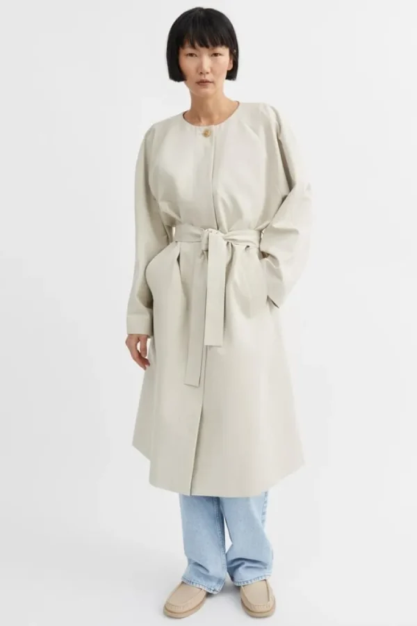 Skall Studio Bayville Coat Misty+Grey Clearance