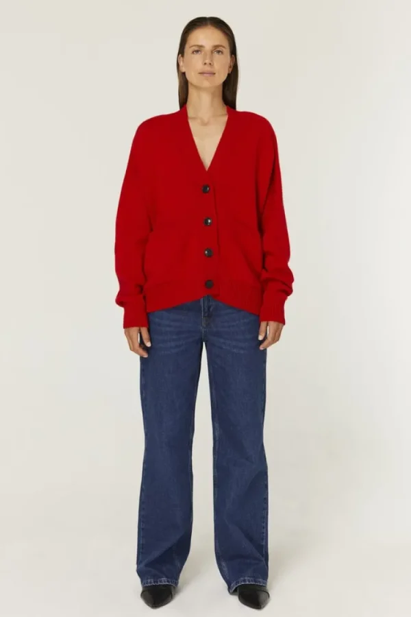 Gris Beaudelaire Cardigan Red Online