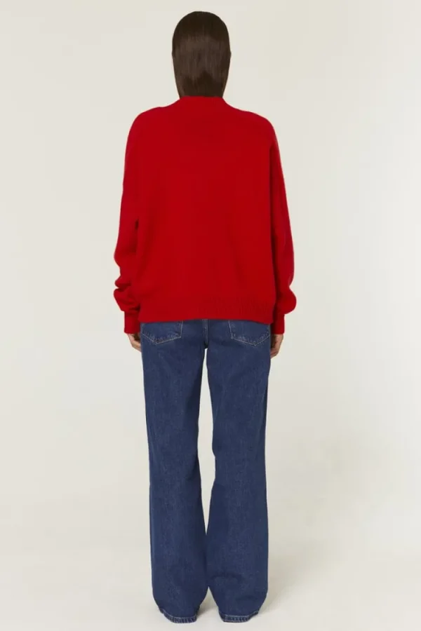 Gris Beaudelaire Cardigan Red Online