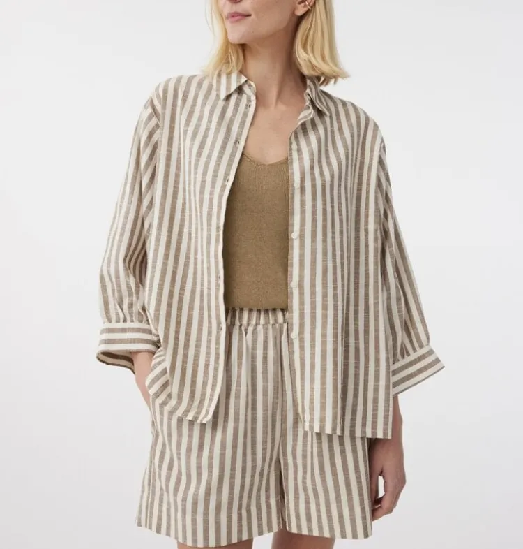 becca_blouse_2.webp Knit-ted Becca Blouse Khaki Sale