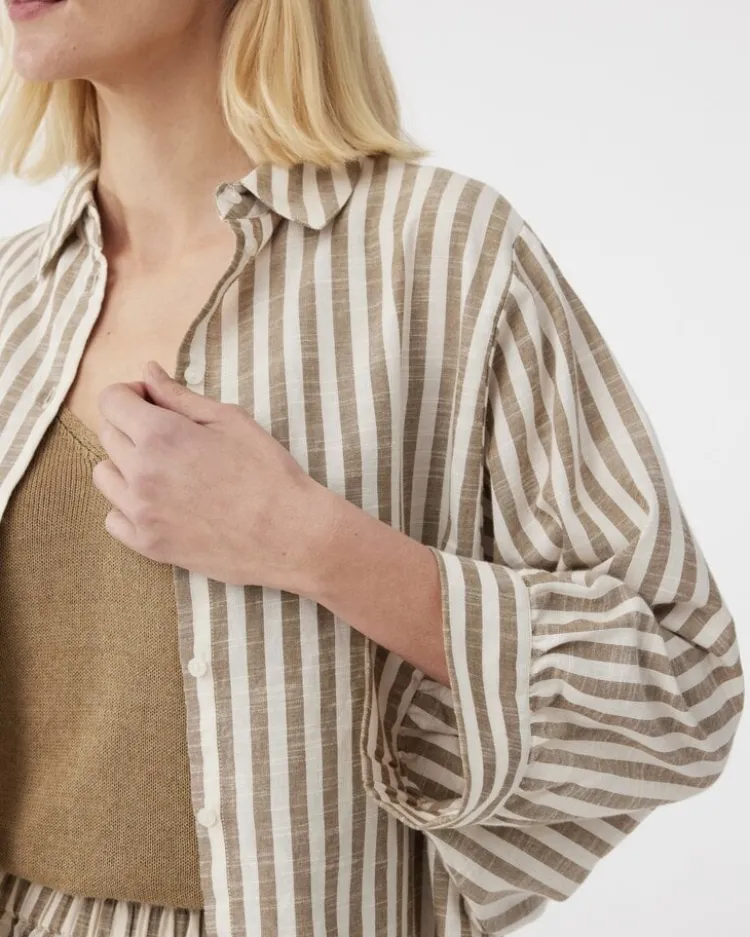 becca_blouse_3.webp Knit-ted Becca Blouse Khaki Sale