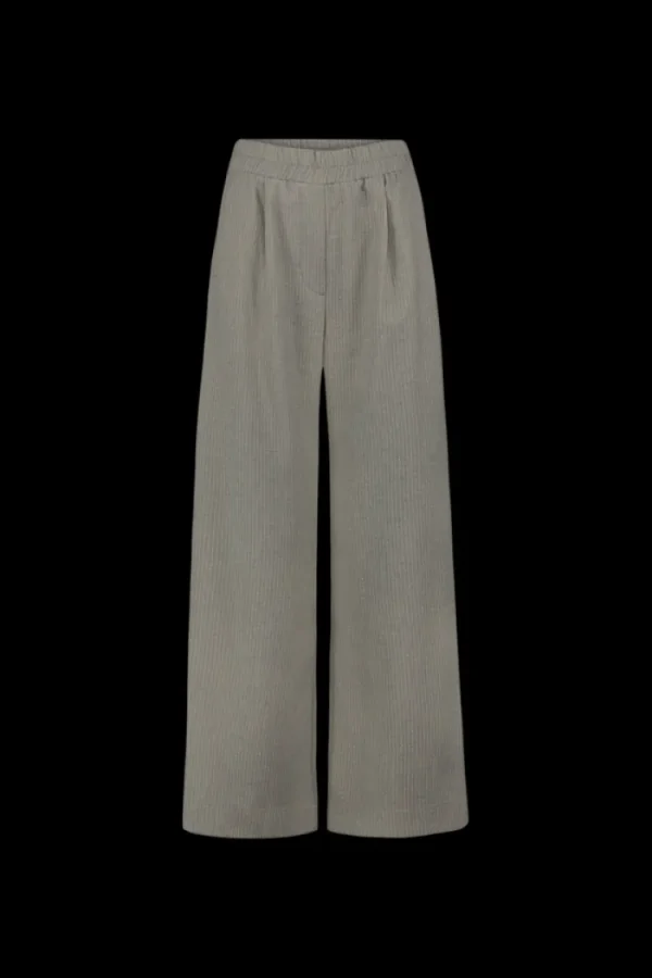 By Bar Benji Stripe Pant Grey+Melee Hot