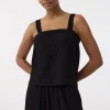 Knit-ted Bodil Top Black Outlet