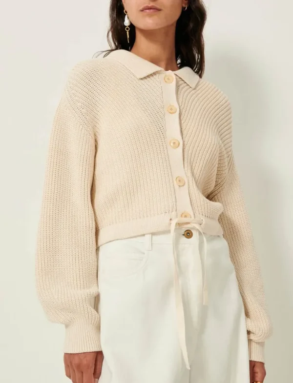 Sessun Bonny Cardigan Fleur+de+Sel Hot