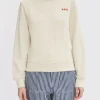 A.P.C. Boxy Sweater Mastic+Rouge New