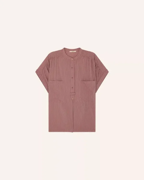 Sessun Camille Blouse Bois+De+Rose Sale
