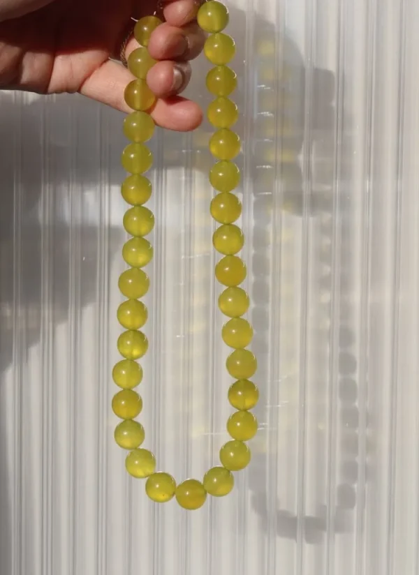 Antraciet Camille Necklace Vert Clair New