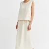 Skall Studio Camille Skirt Off+White Sale