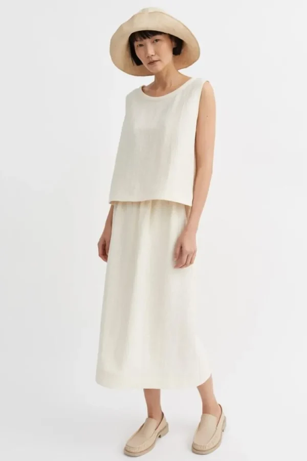 Skall Studio Camille Skirt Off+White Sale