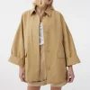 Knit-ted Carry Coat Camel New