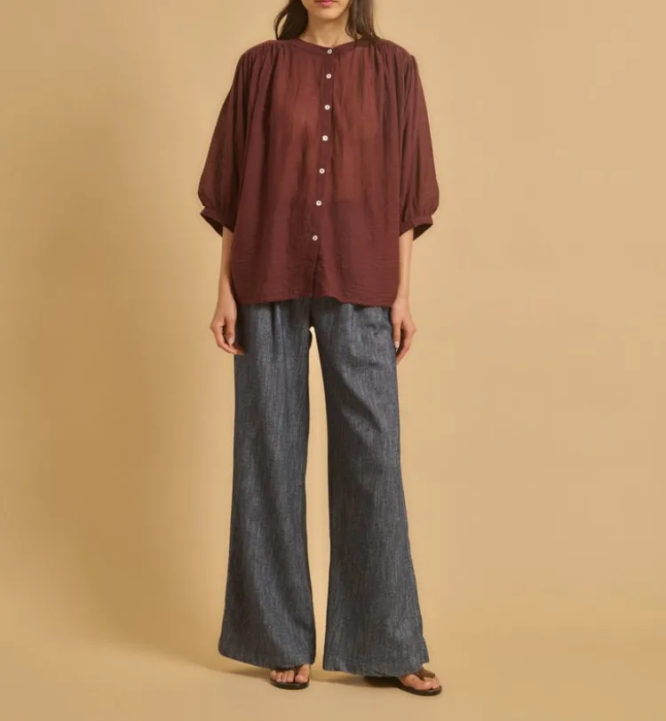 celesto_shirt_0.webp Diega Celesto Shirt Marron Outlet