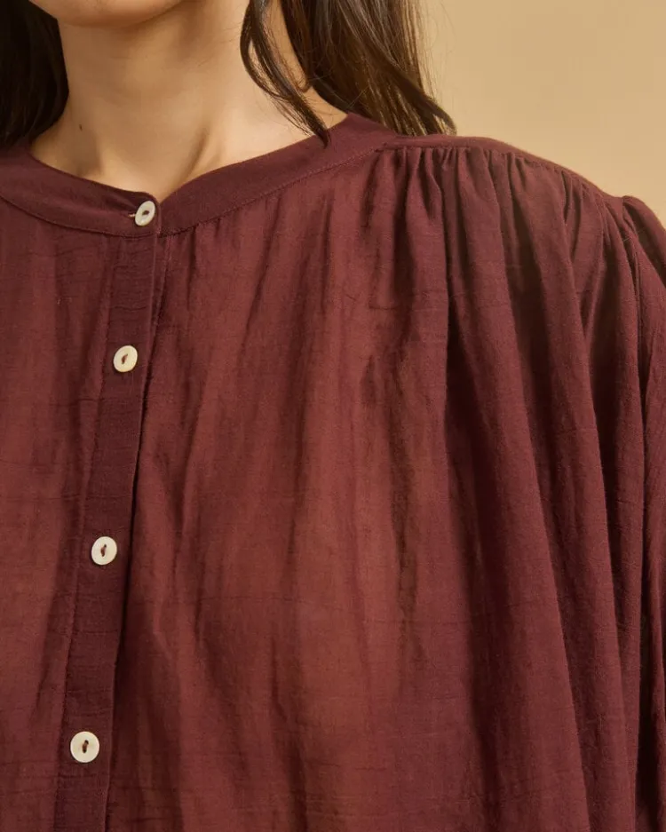 celesto_shirt_1.webp Diega Celesto Shirt Marron Outlet