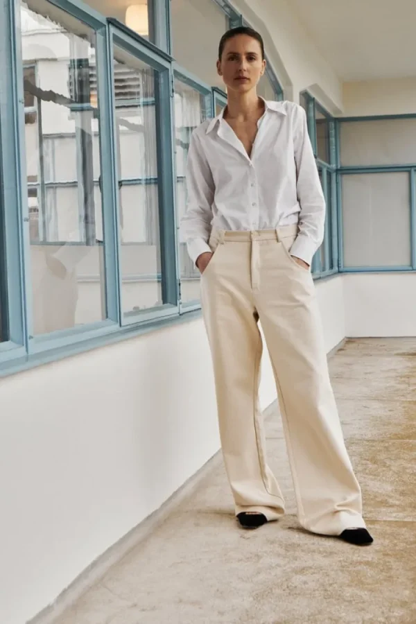 Gris Cixous Pants Neutro Discount