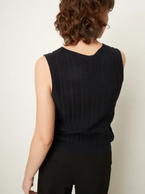 Rue Blanche Colline Top Navy Fashion