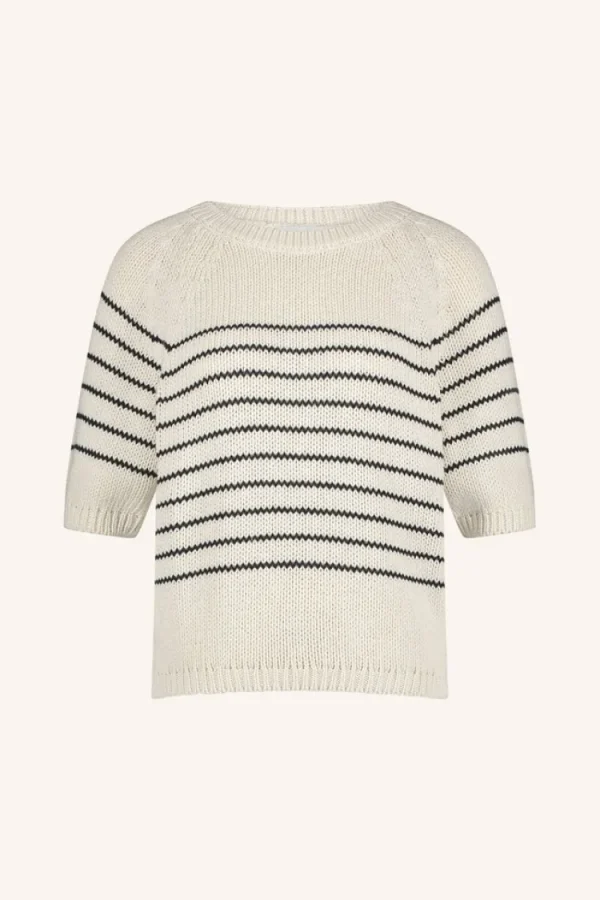 By Bar Cruz Pullover Navy+Stripe New