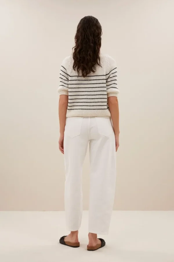 By Bar Cruz Pullover Navy+Stripe New