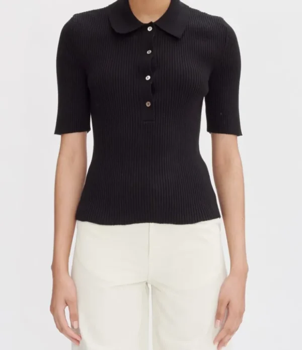 A.P.C. Danae Polo Noir Sale