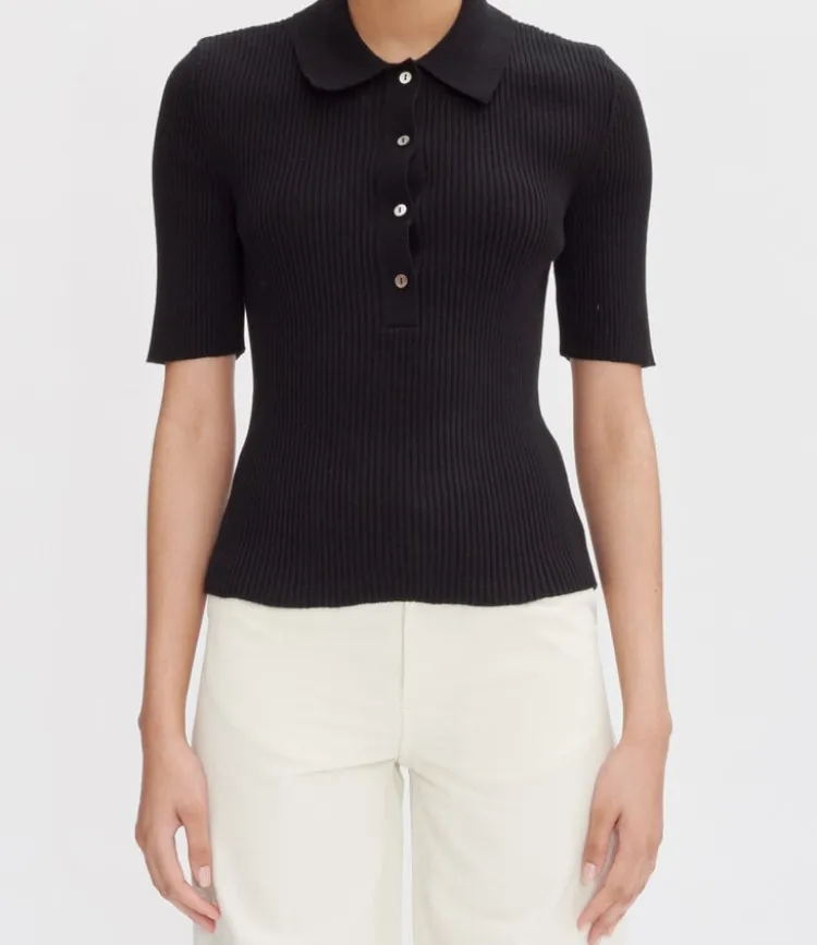 danae_polo_0.webp A.P.C. Danae Polo Noir Sale
