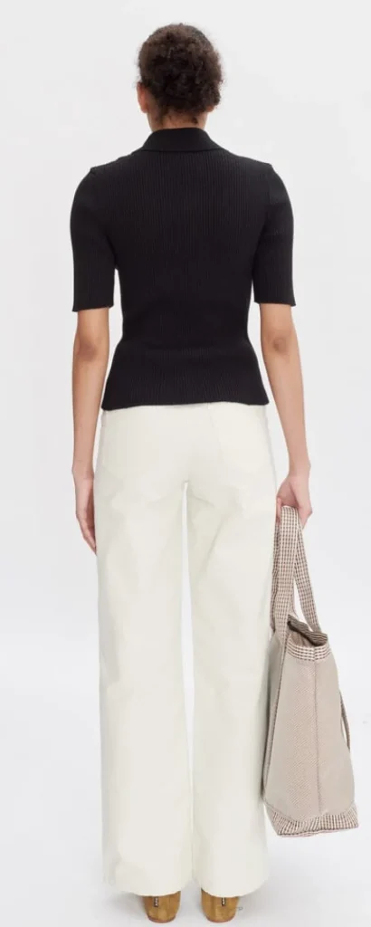 A.P.C. Danae Polo Noir Sale