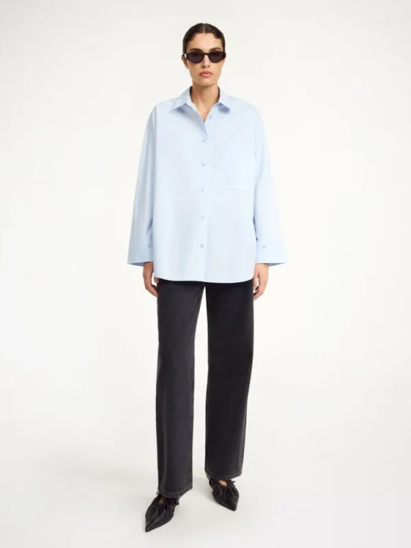 By Malene Birger Derris Blouse Periwinkle+Blue New