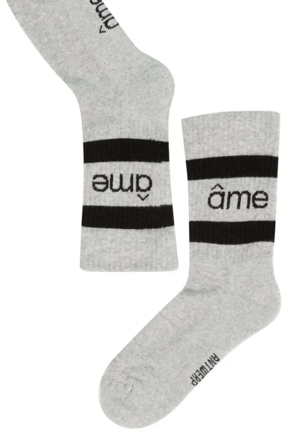 Ame Antwerp Diego Socks Light+Grey Sale