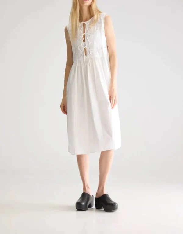 Bellerose Dora Dress White New