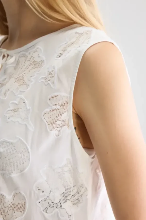 Bellerose Dora Dress White New