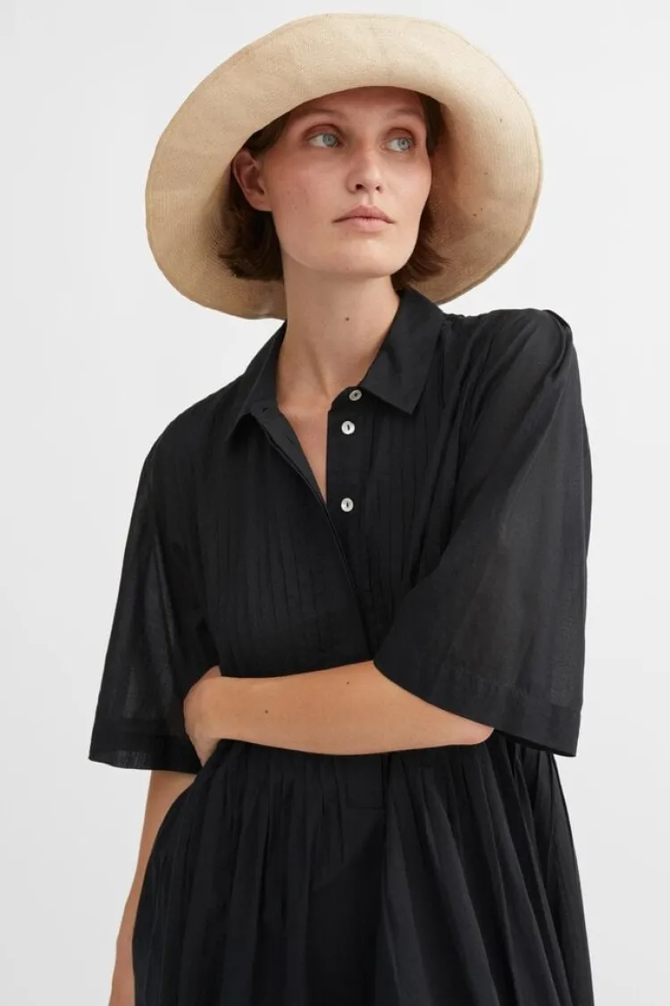 dot_shirtdress_1.webp Skall Studio Dot Shirtdress Black Fashion