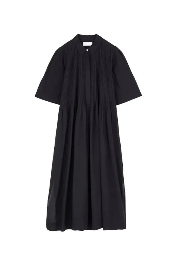 Skall Studio Dot Shirtdress Black Fashion