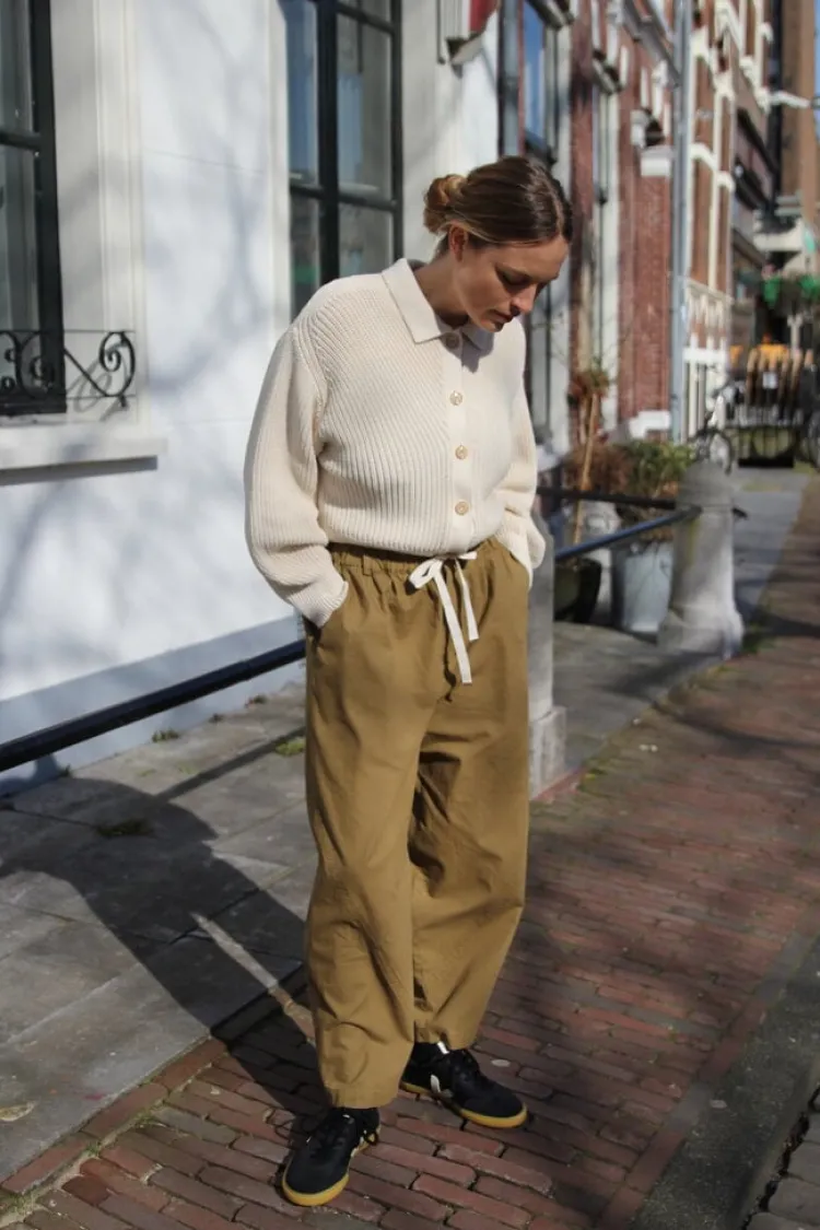 elastic_lantern_trouser_0.webp 7115 Elastic Lantern Trouser Faded+Caramel Fashion