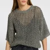 Selected Femme Ellen Pullover Birch+Black Hot