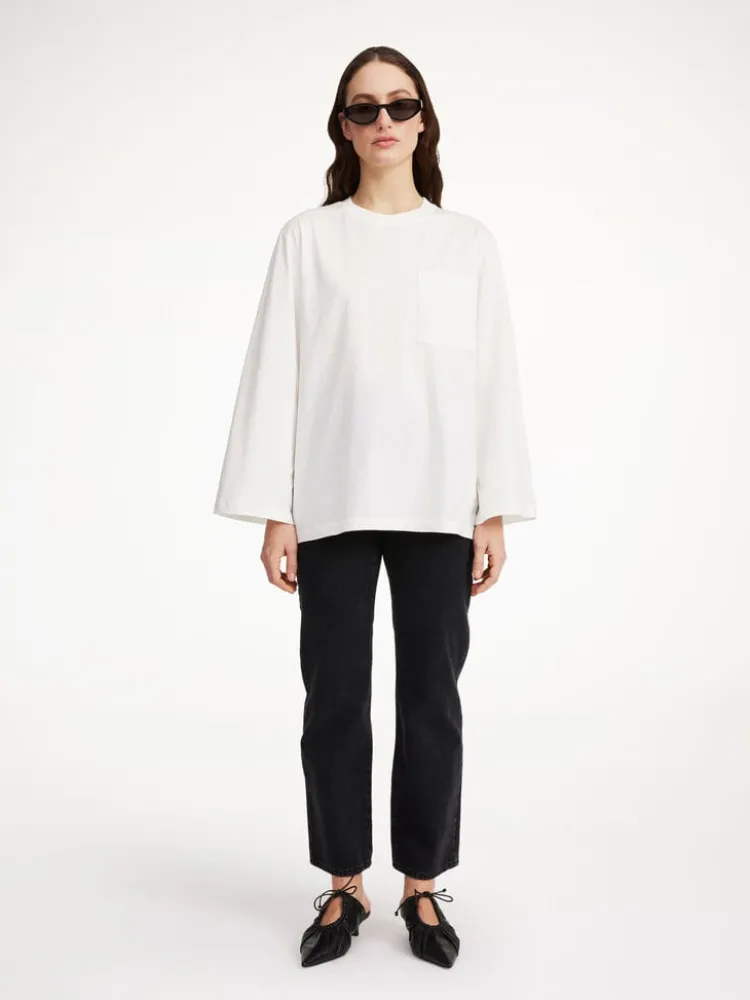 fayeh_ts_tshirt_0.webp By Malene Birger Fayeh TS T-Shirt Soft+White Sale