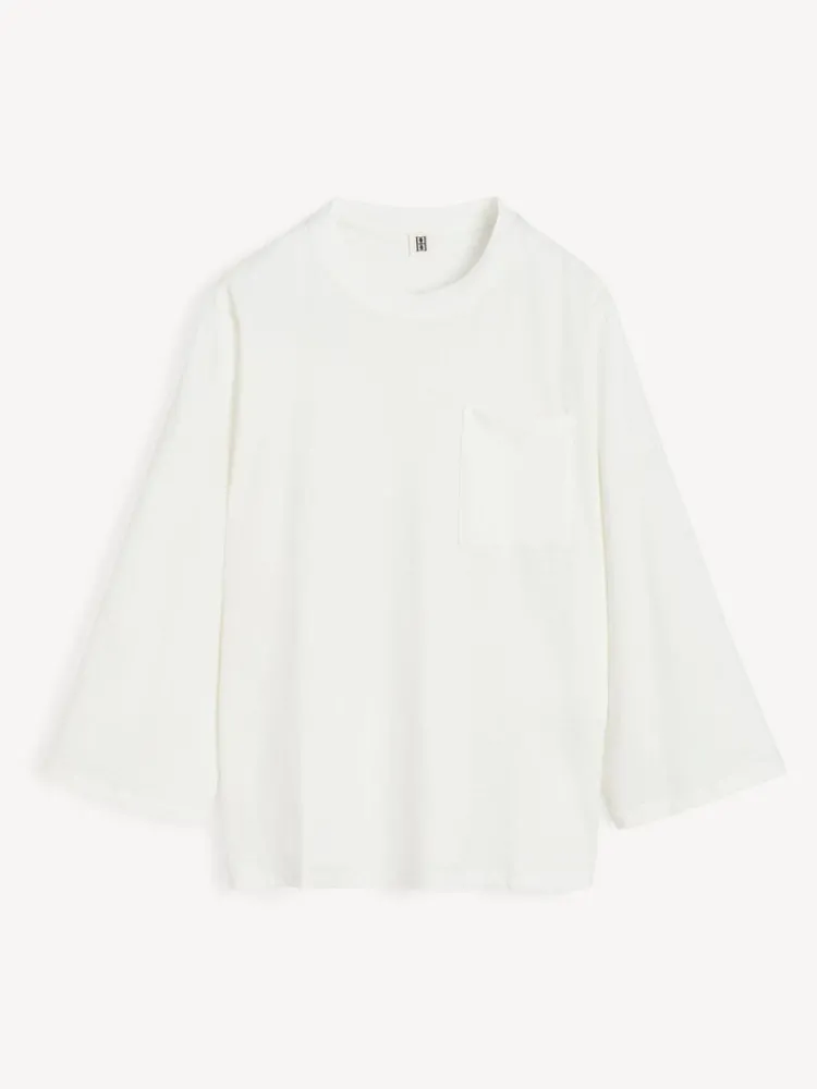 fayeh_ts_tshirt_3.webp By Malene Birger Fayeh TS T-Shirt Soft+White Sale